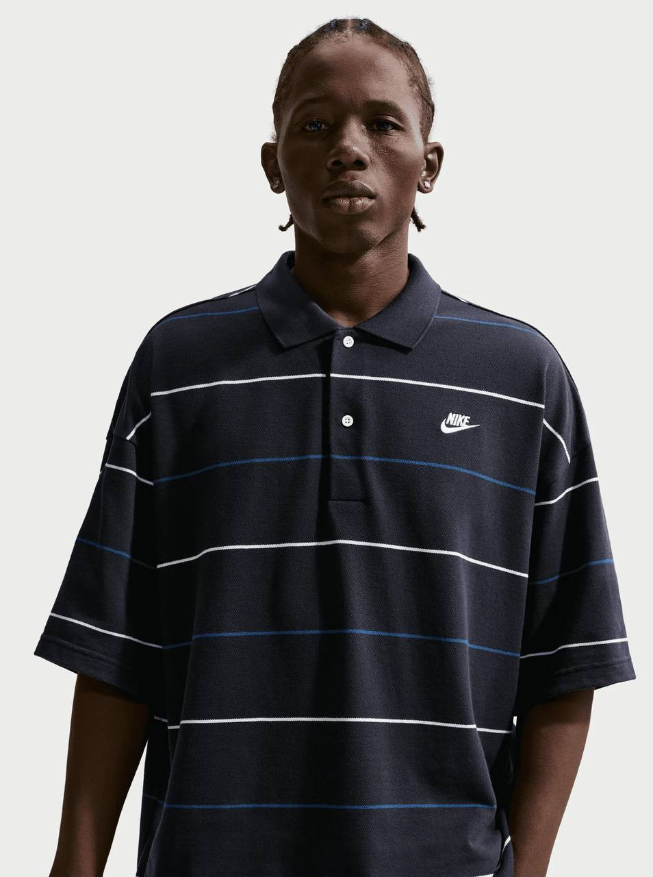 ПОЛО M NK CLUB OS STRIPE POLO