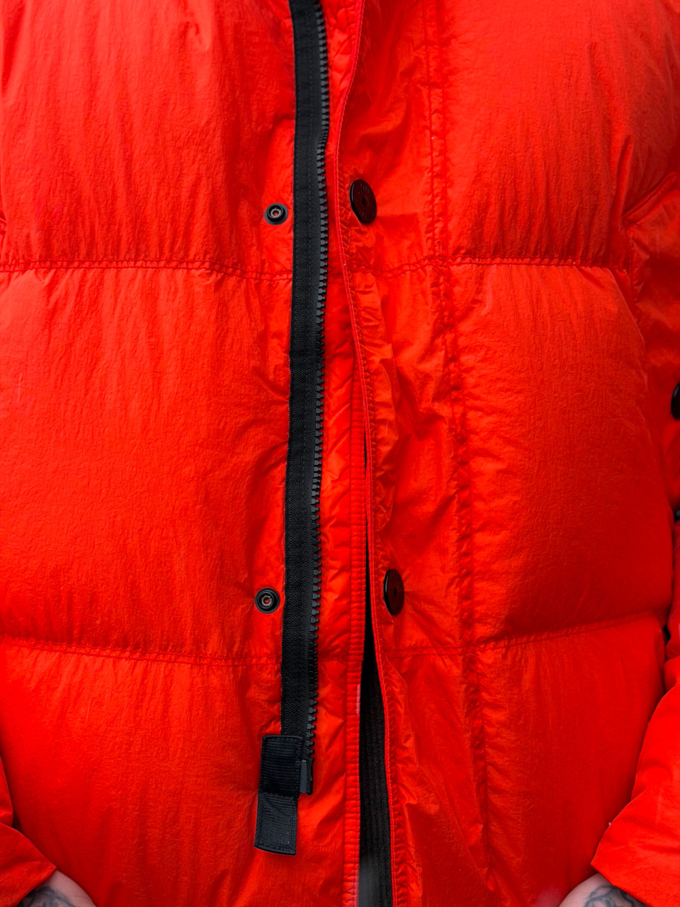 КУРТКА CRINKLE REPS down parka STONE ISLAND