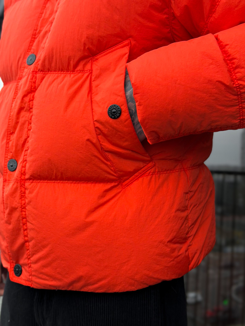 КУРТКА CRINKLE REPS down parka STONE ISLAND