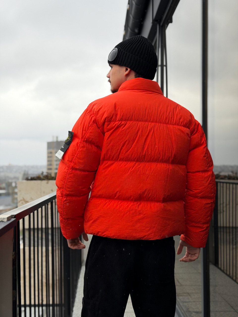 КУРТКА CRINKLE REPS down parka STONE ISLAND