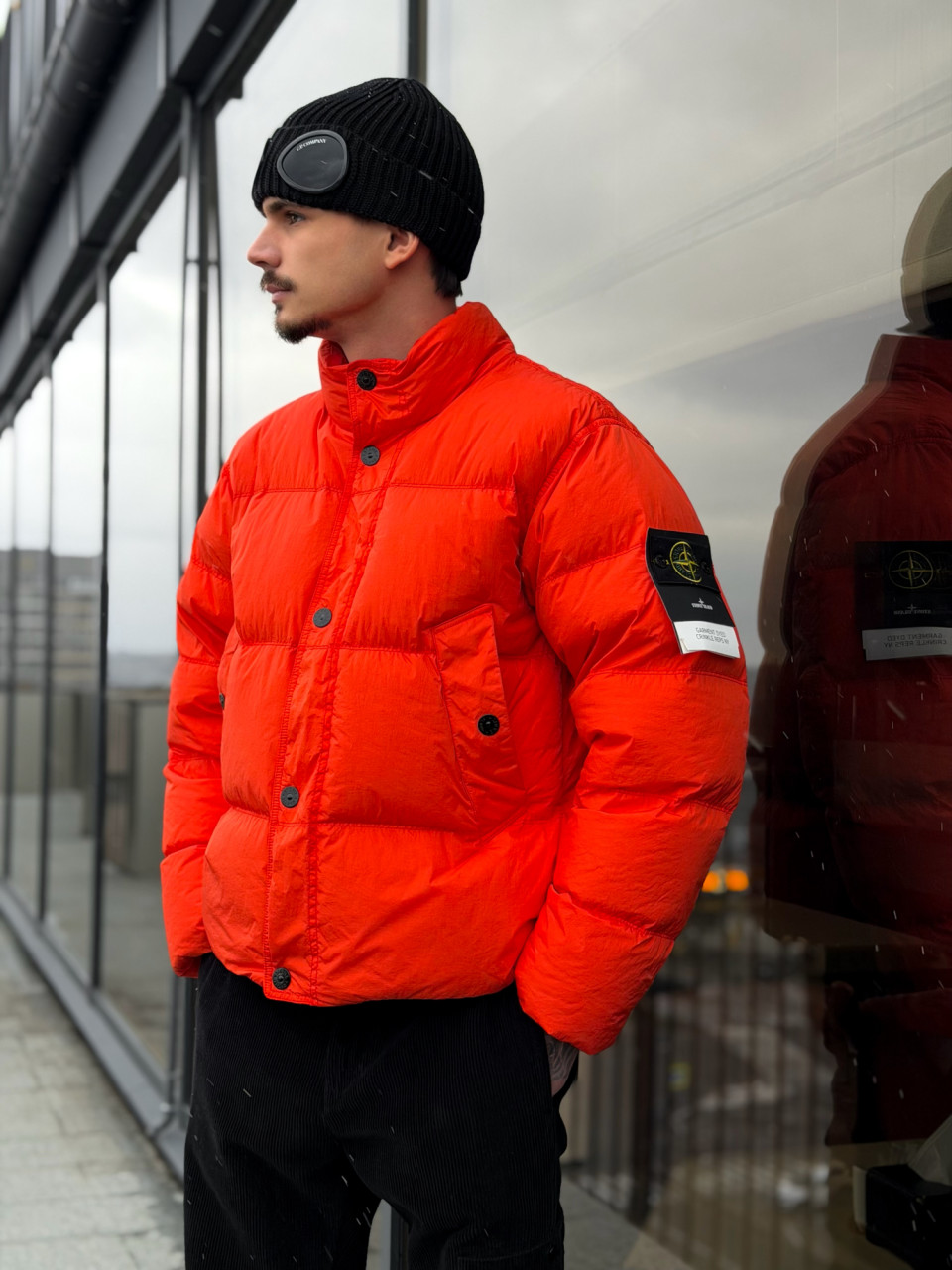 КУРТКА CRINKLE REPS down parka STONE ISLAND