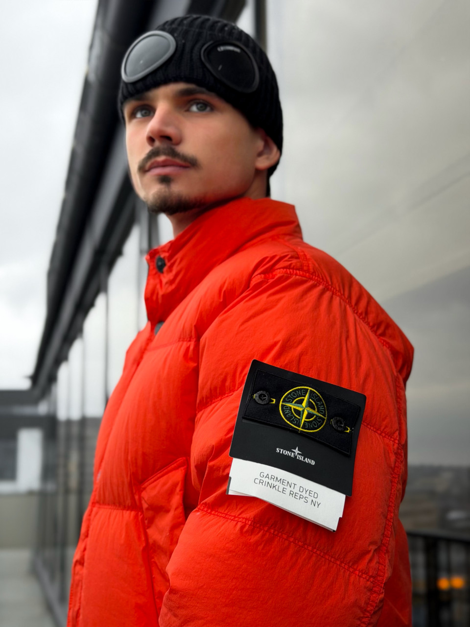 КУРТКА CRINKLE REPS down parka STONE ISLAND